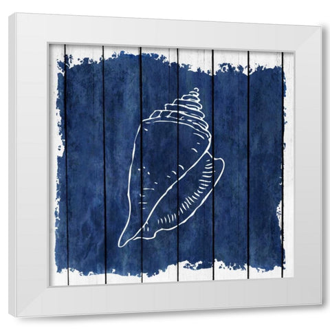 Coastal 1 White Modern Wood Framed Art Print by Allen, Kimberly