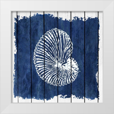 Coastal 3 White Modern Wood Framed Art Print by Allen, Kimberly
