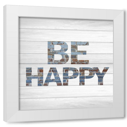 Eat Drink C White Modern Wood Framed Art Print by Allen, Kimberly