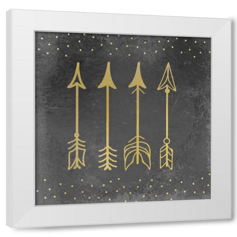 Adventure Awaits 4 White Modern Wood Framed Art Print by Allen, Kimberly