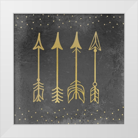 Adventure Awaits 4 White Modern Wood Framed Art Print by Allen, Kimberly