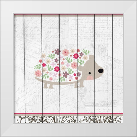 Forest Walk 1 White Modern Wood Framed Art Print by Allen, Kimberly