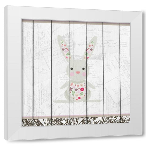 Forest Walk 4 White Modern Wood Framed Art Print by Allen, Kimberly