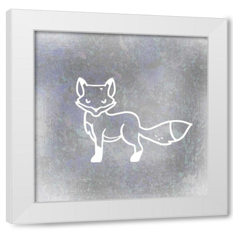 Silver Forest 2 White Modern Wood Framed Art Print by Allen, Kimberly
