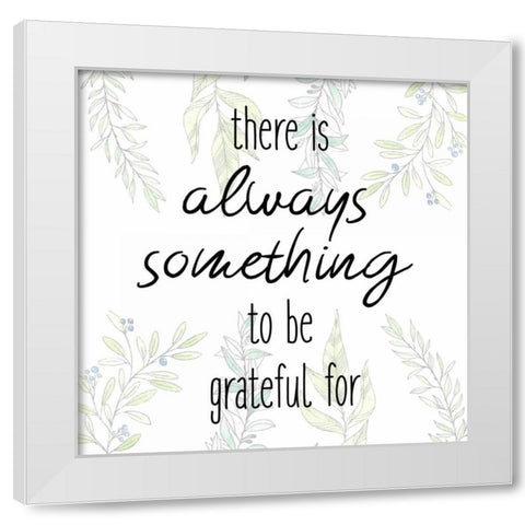 There is Always White Modern Wood Framed Art Print by Allen, Kimberly
