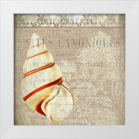 Coastal Dreams 1 White Modern Wood Framed Art Print by Allen, Kimberly