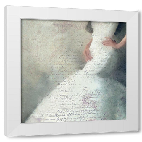 My Dreams White Modern Wood Framed Art Print by Allen, Kimberly