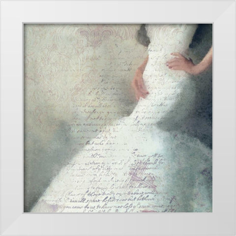 My Dreams White Modern Wood Framed Art Print by Allen, Kimberly