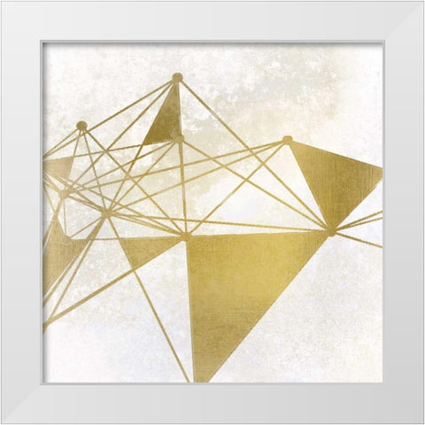 Shaping 2 White Modern Wood Framed Art Print by Allen, Kimberly