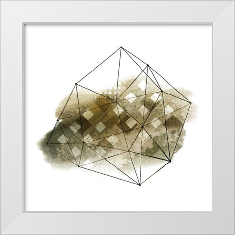 Wired 1 White Modern Wood Framed Art Print by Allen, Kimberly