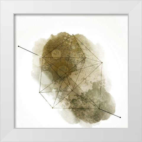Wired 2 White Modern Wood Framed Art Print by Allen, Kimberly
