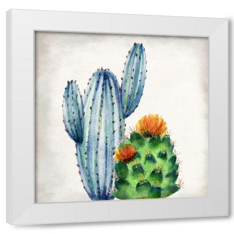 In the Desert 1  White Modern Wood Framed Art Print by Kimberly, Allen