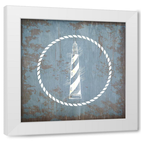 Sea Time 2 White Modern Wood Framed Art Print by Kimberly, Allen