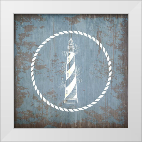 Sea Time 2 White Modern Wood Framed Art Print by Kimberly, Allen