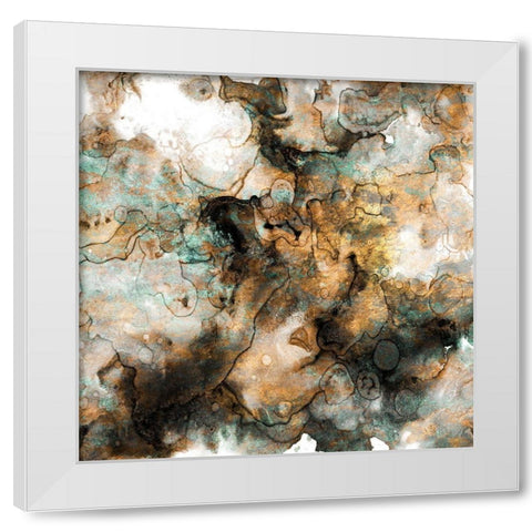 Glory White Modern Wood Framed Art Print by Kimberly, Allen