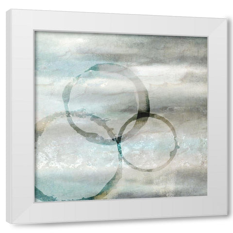 Rotate White Modern Wood Framed Art Print by Kimberly, Allen