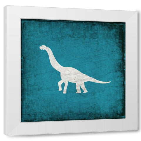 Rawr Roar 2 White Modern Wood Framed Art Print by Kimberly, Allen