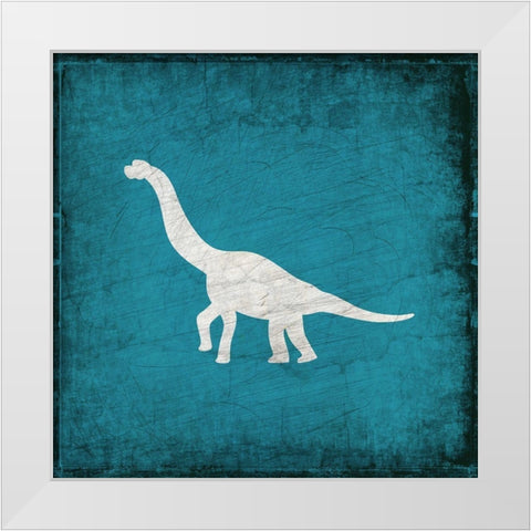 Rawr Roar 2 White Modern Wood Framed Art Print by Kimberly, Allen