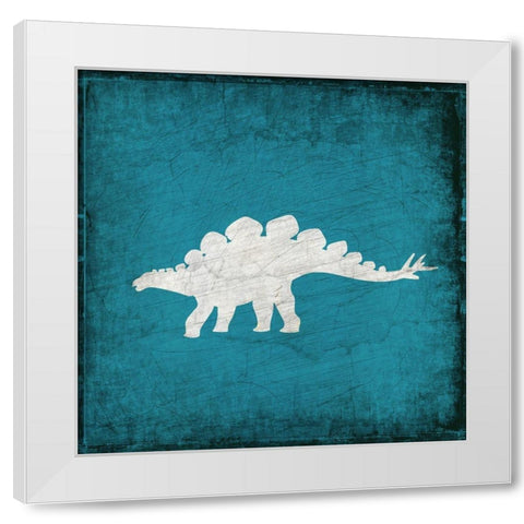 Rawr Roar 4 White Modern Wood Framed Art Print by Kimberly, Allen
