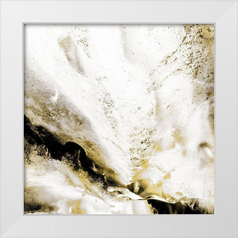 Majestic Square 2 White Modern Wood Framed Art Print by Allen, Kimberly