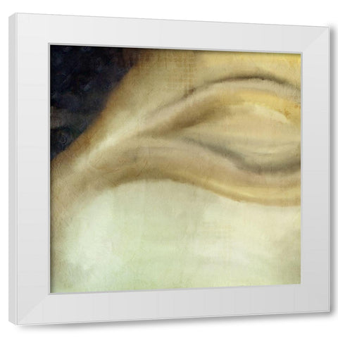 Muse White Modern Wood Framed Art Print by Kimberly, Allen