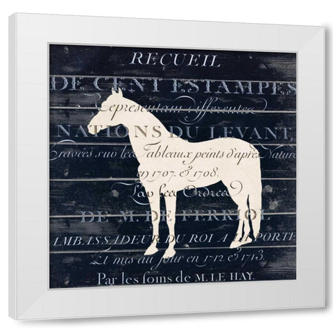 At the Farm 2 White Modern Wood Framed Art Print by Allen, Kimberly