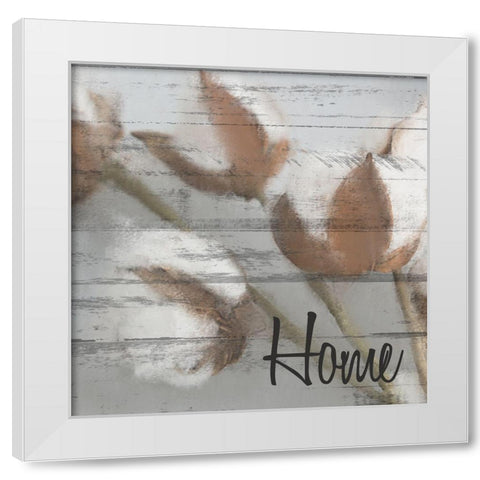 Home White Modern Wood Framed Art Print by Allen, Kimberly