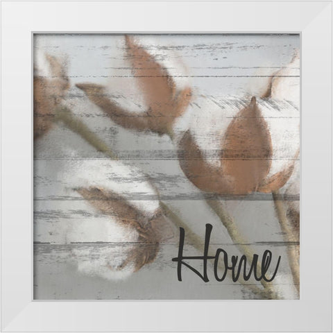 Home White Modern Wood Framed Art Print by Allen, Kimberly