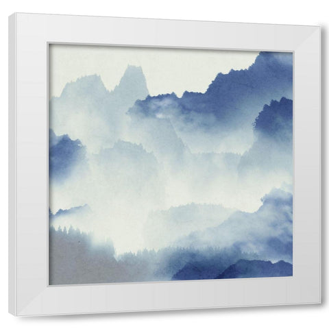 Mountain Mist 2 White Modern Wood Framed Art Print by Allen, Kimberly