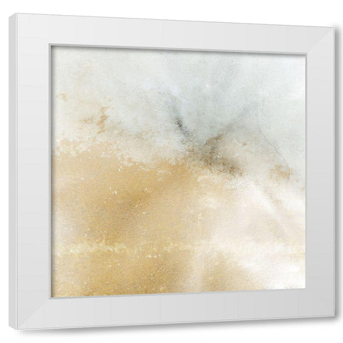 Soft Burst White Modern Wood Framed Art Print by Allen, Kimberly