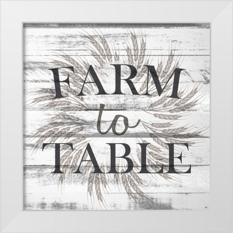 Farm 2 White Modern Wood Framed Art Print by Allen, Kimberly