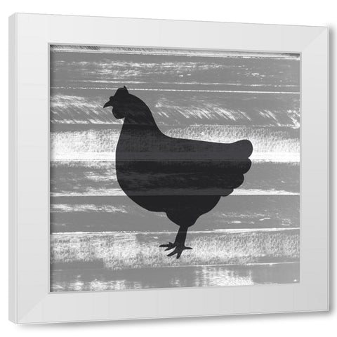 Farm 3 White Modern Wood Framed Art Print by Allen, Kimberly