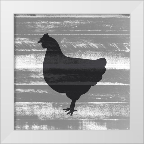 Farm 3 White Modern Wood Framed Art Print by Allen, Kimberly