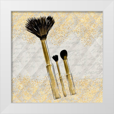 Your Look 1 White Modern Wood Framed Art Print by Kimberly, Allen