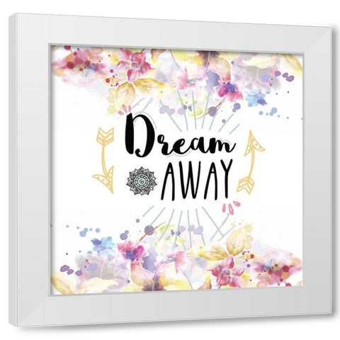 Wild and Free 3 White Modern Wood Framed Art Print by Kimberly, Allen