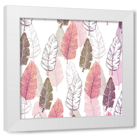 Wild and Free 5 White Modern Wood Framed Art Print by Kimberly, Allen