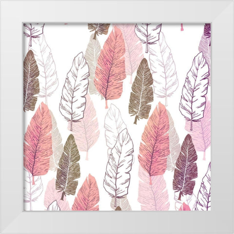 Wild and Free 5 White Modern Wood Framed Art Print by Kimberly, Allen