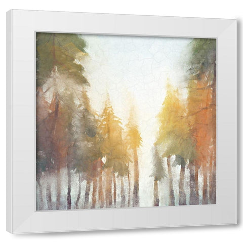 Seamless White Modern Wood Framed Art Print by Kimberly, Allen