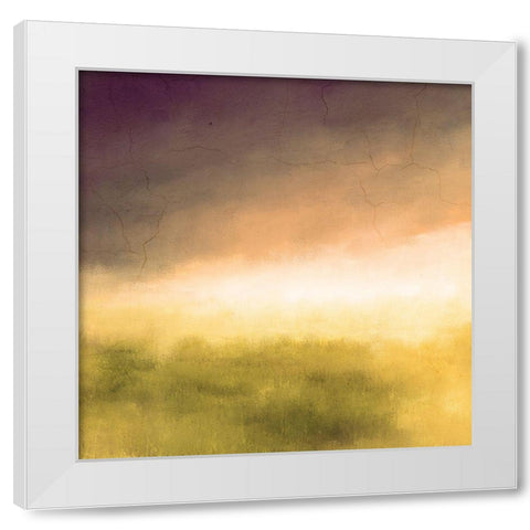 Dusky Sky White Modern Wood Framed Art Print by Kimberly, Allen