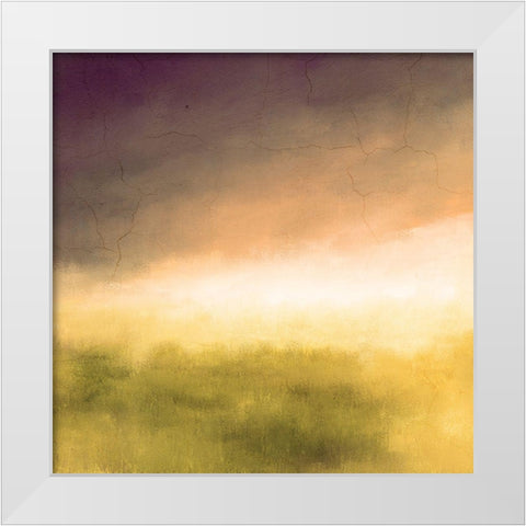Dusky Sky White Modern Wood Framed Art Print by Kimberly, Allen