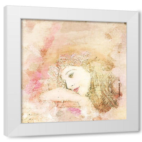 My Dreams 2 White Modern Wood Framed Art Print by Kimberly, Allen