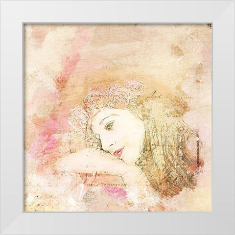 My Dreams 2 White Modern Wood Framed Art Print by Kimberly, Allen