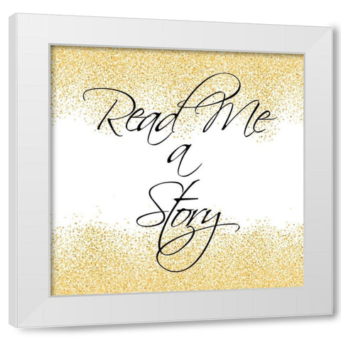 Goodnight 1 White Modern Wood Framed Art Print by Kimberly, Allen