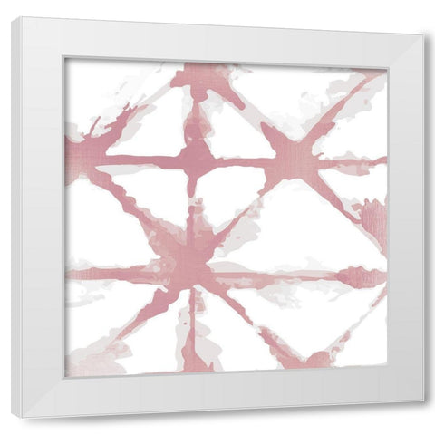In the Blush 1 White Modern Wood Framed Art Print by Kimberly, Allen