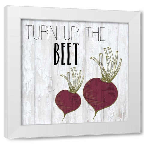 Vegetables 2 White Modern Wood Framed Art Print by Kimberly, Allen