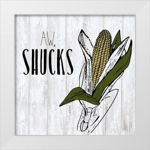 Vegetables 8 White Modern Wood Framed Art Print by Kimberly, Allen