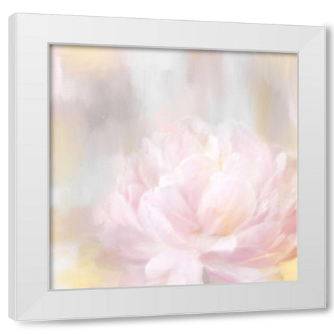Hidden Bloom White Modern Wood Framed Art Print by Kimberly, Allen