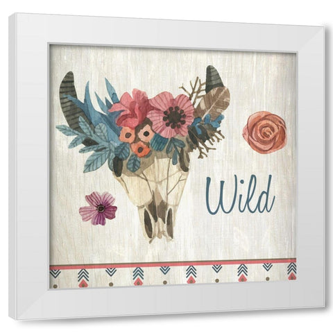 Wild Dream Free 1 White Modern Wood Framed Art Print by Kimberly, Allen