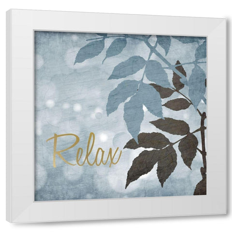 At the Spa 2 White Modern Wood Framed Art Print by Kimberly, Allen