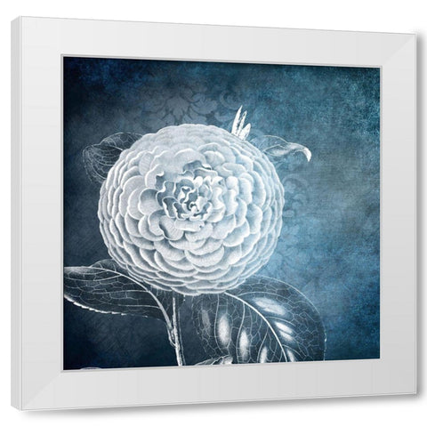 White Bloom 1 White Modern Wood Framed Art Print by Kimberly, Allen